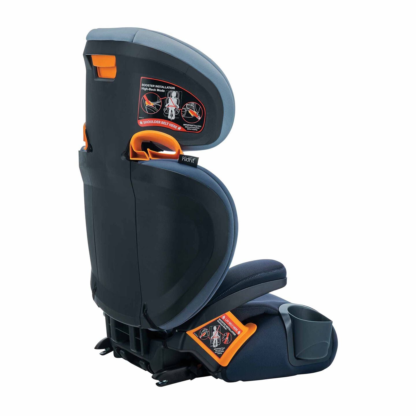 Chicco KidFit ClearTex Plus 2-in-1 Belt-Positioning Booster Car Seat- Strolleria