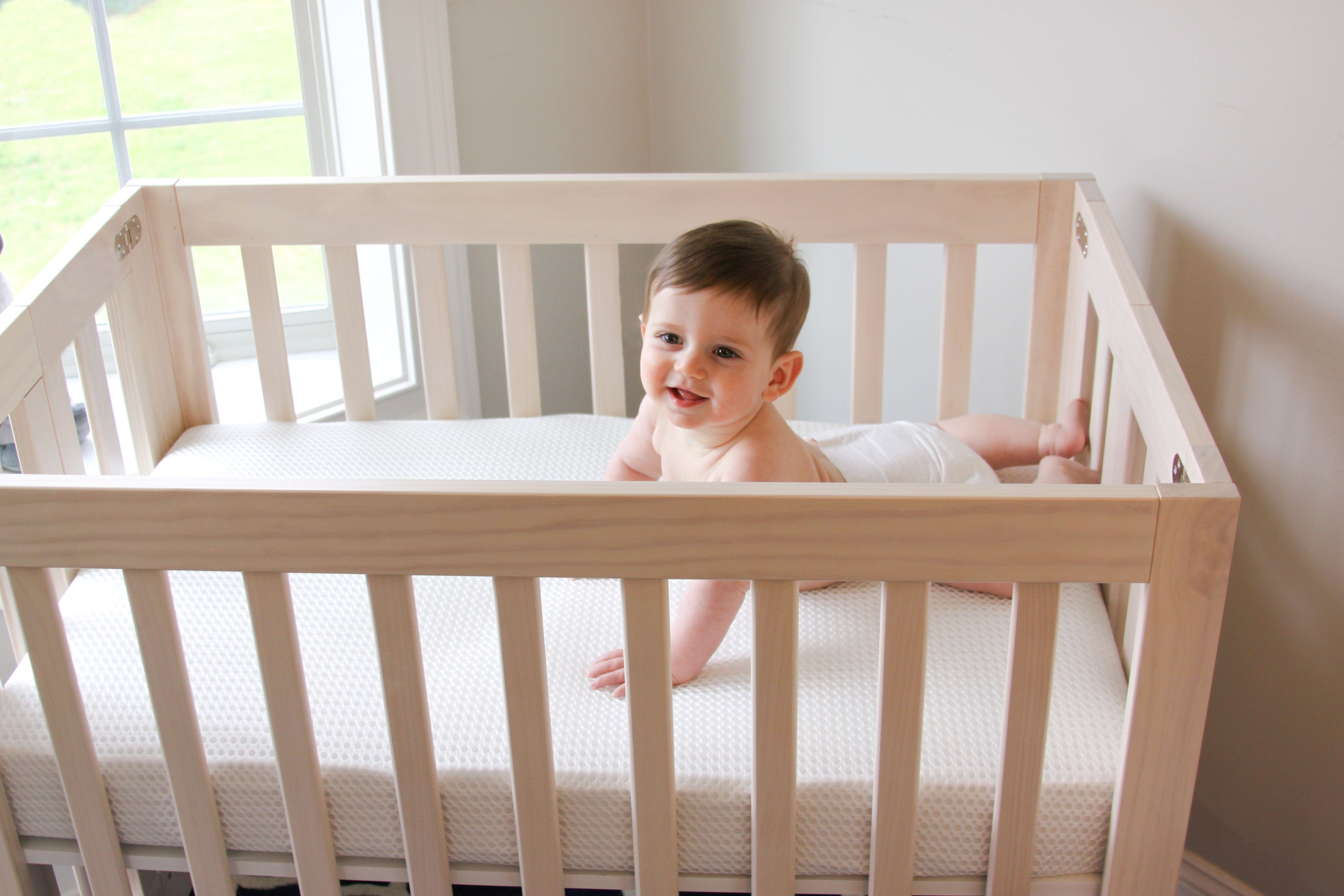 Lullaby Earth Breathe Safe - Breathable Mini Crib Mattress- Strolleria