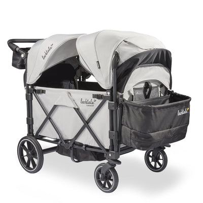 Larktale Caravan Quad Stroller / Wagon Avalon Gray