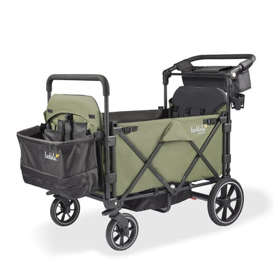 Larktale Caravan Quad Stroller / Wagon Chelsea Green