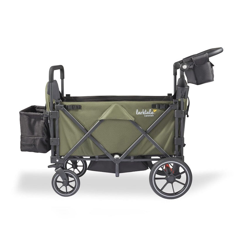 Larktale Caravan Quad Stroller / Wagon Chelsea Green