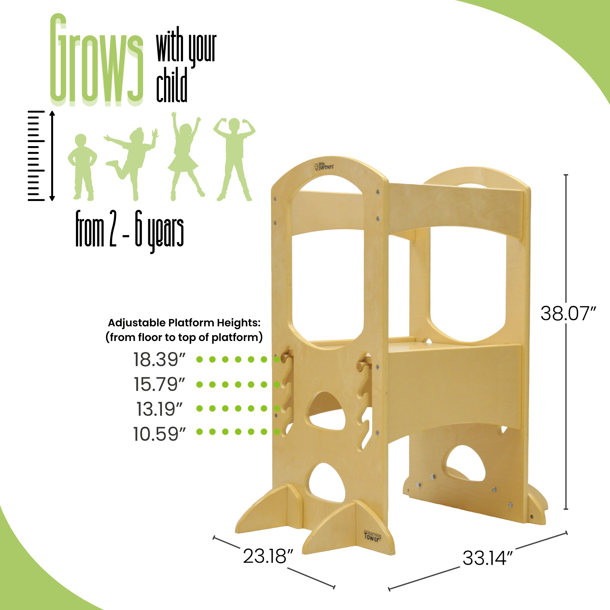 Little Partners The Learning Tower® Toddler Tower- Strolleria