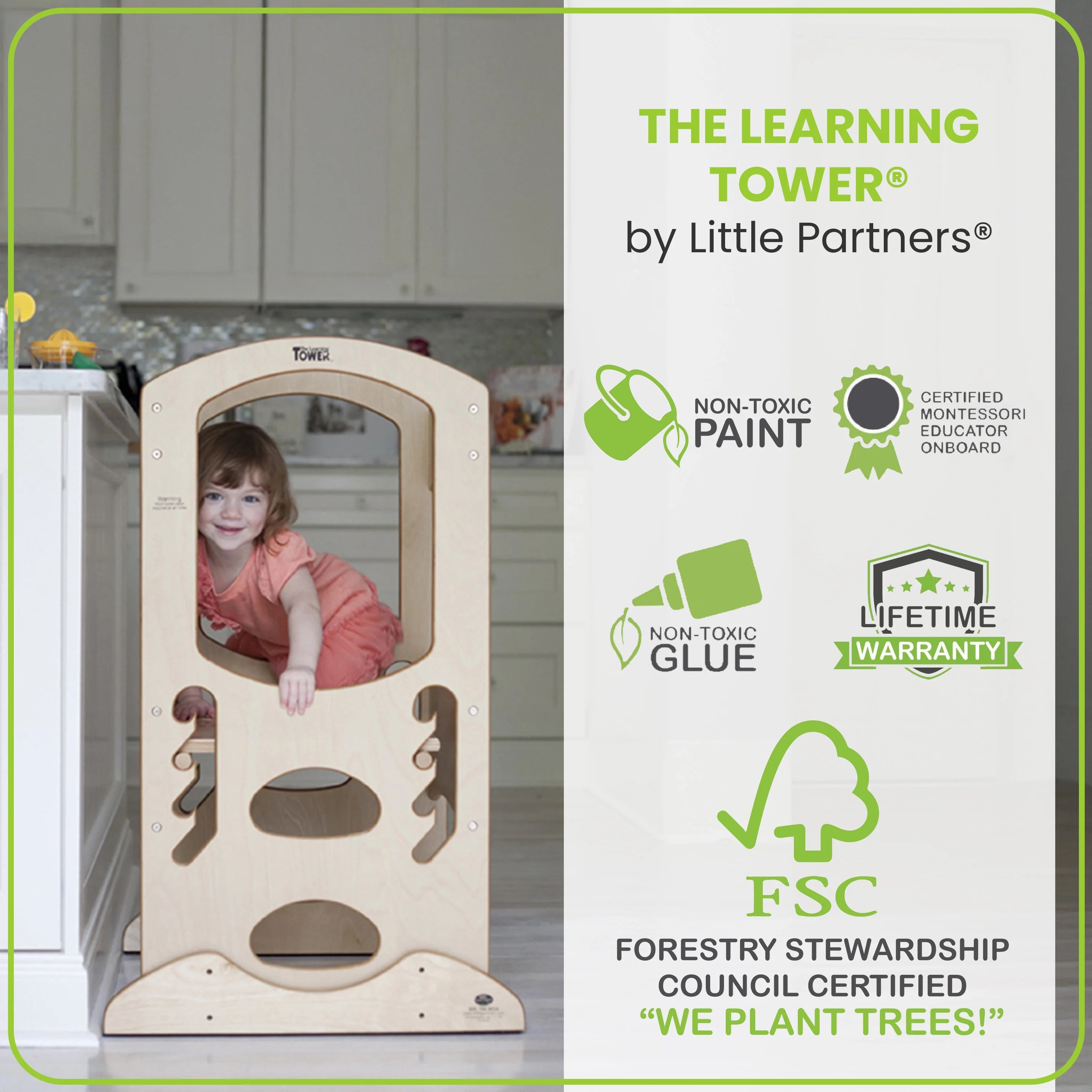 Little Partners The Learning Tower® Toddler Tower- Strolleria