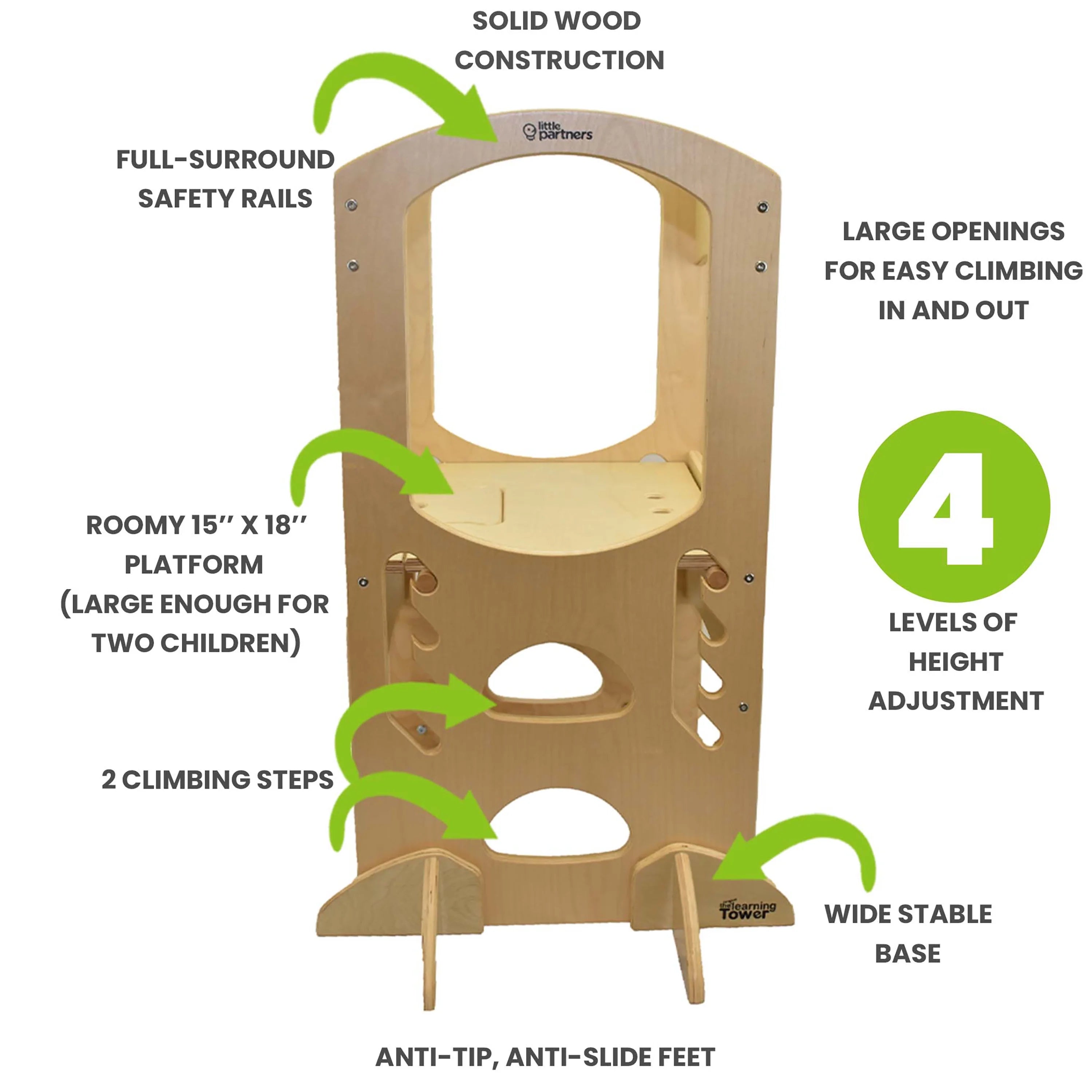 Little Partners The Learning Tower® Toddler Tower- Strolleria