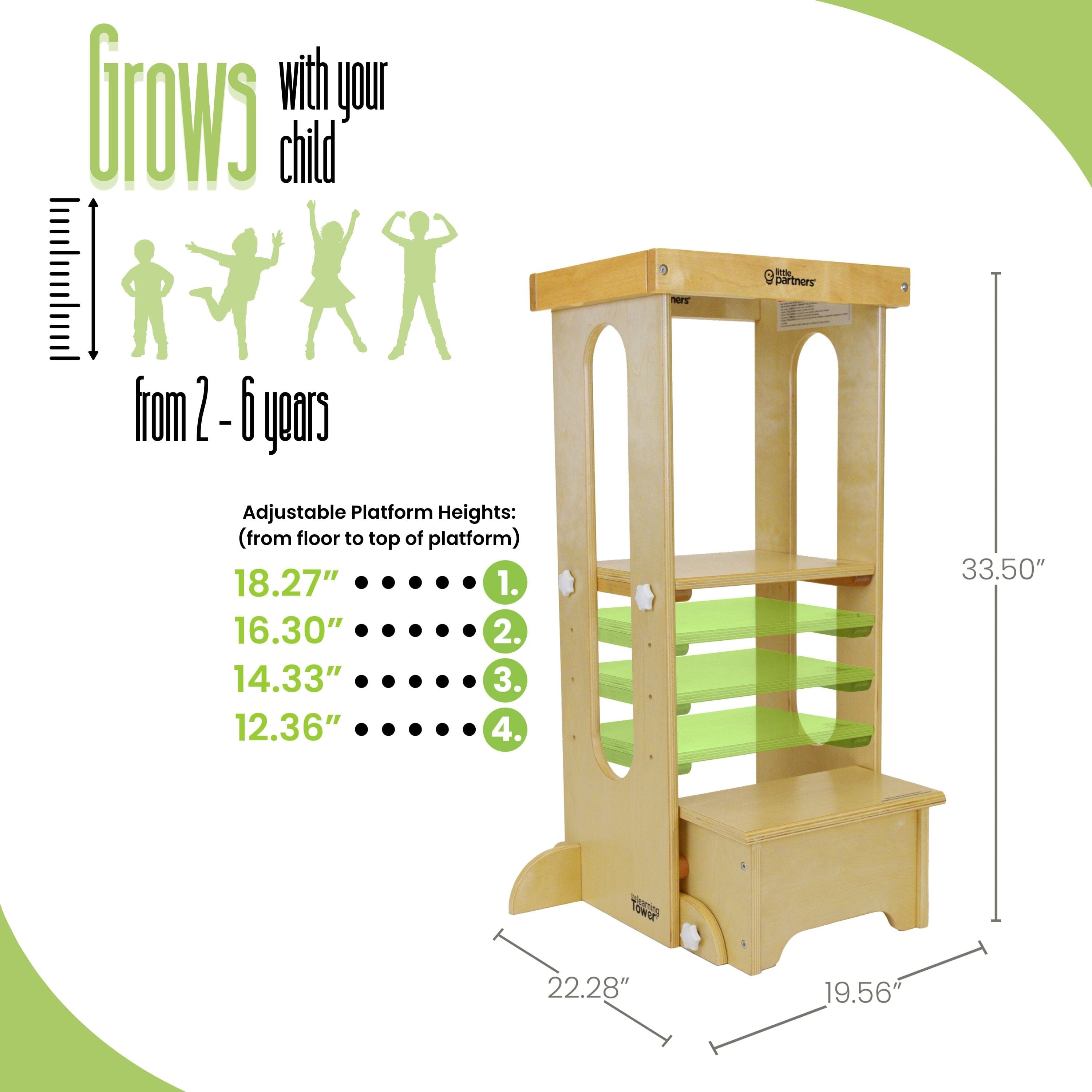 Little Partners Explore 'N Store Learning Tower® Toddler Tower- Strolleria