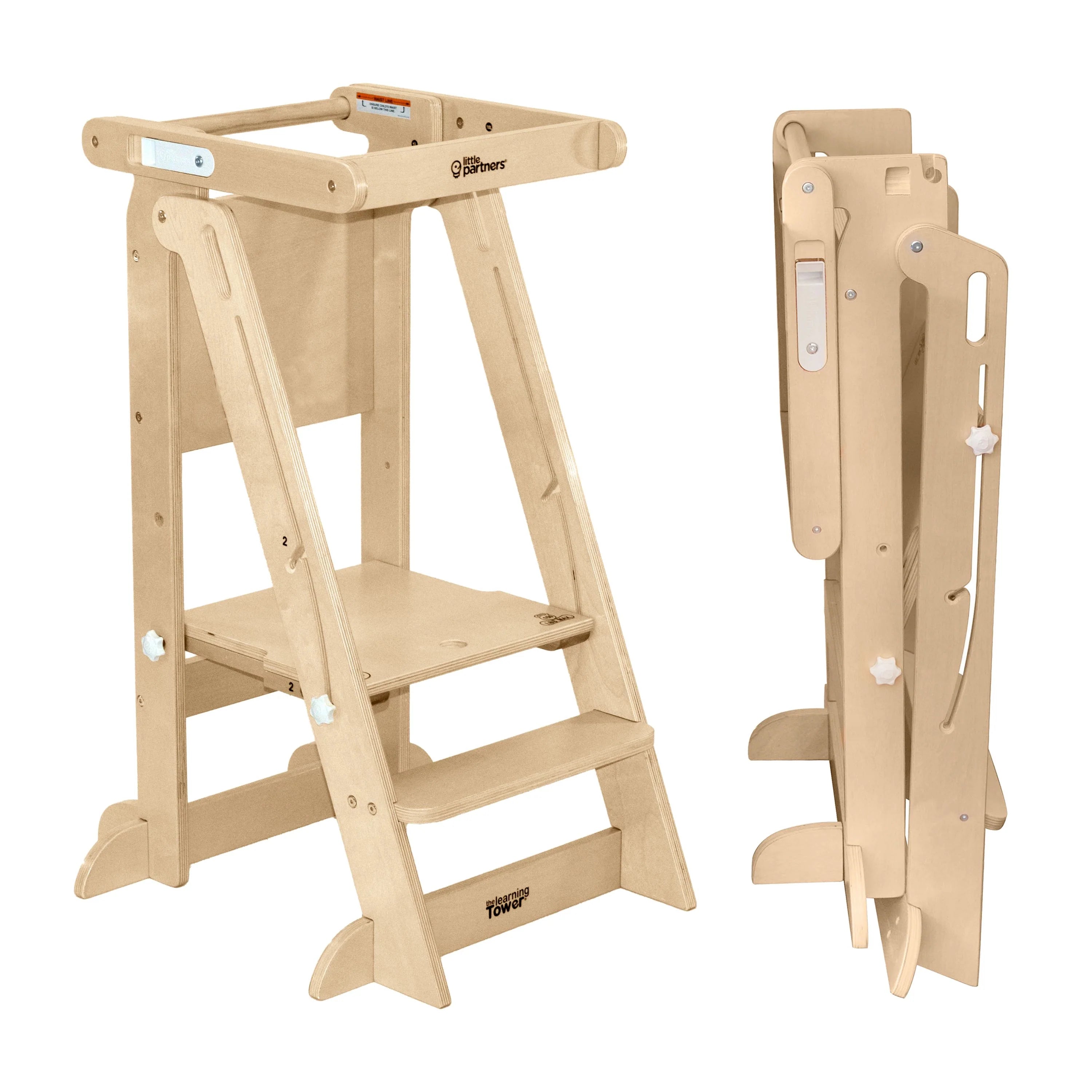 Little Partners Learn 'N Fold Learning Tower® Toddler Tower- Strolleria