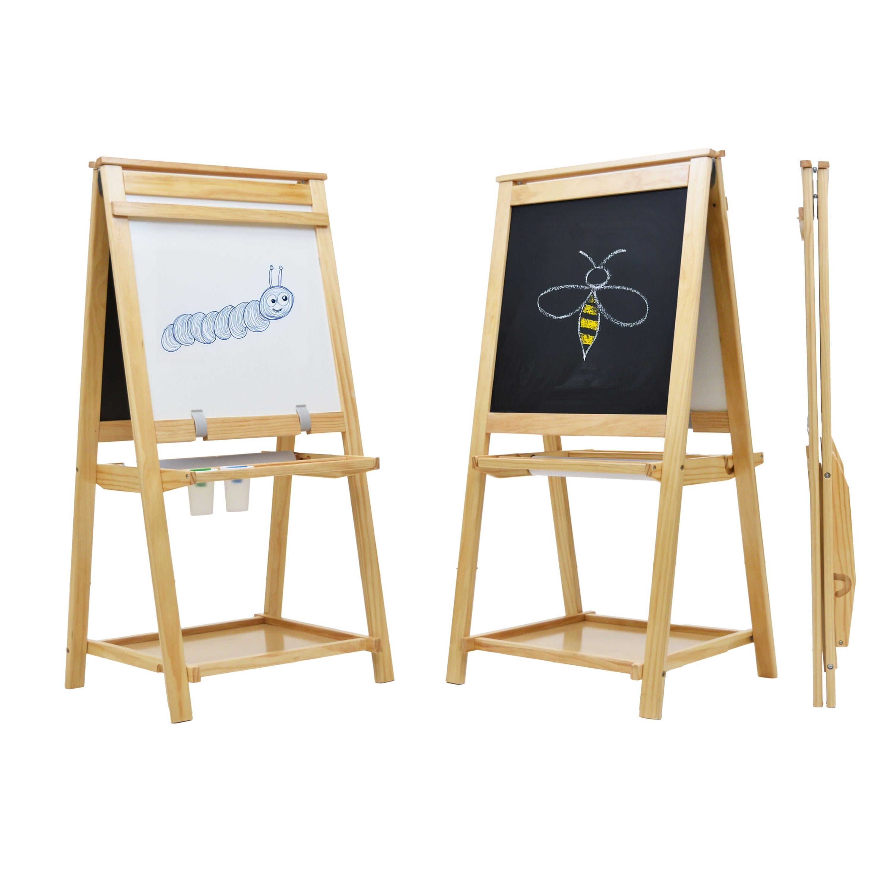 Little Partners Folding Artist EZ Easel- Strolleria