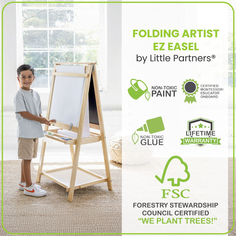 Little Partners Folding Artist EZ Easel