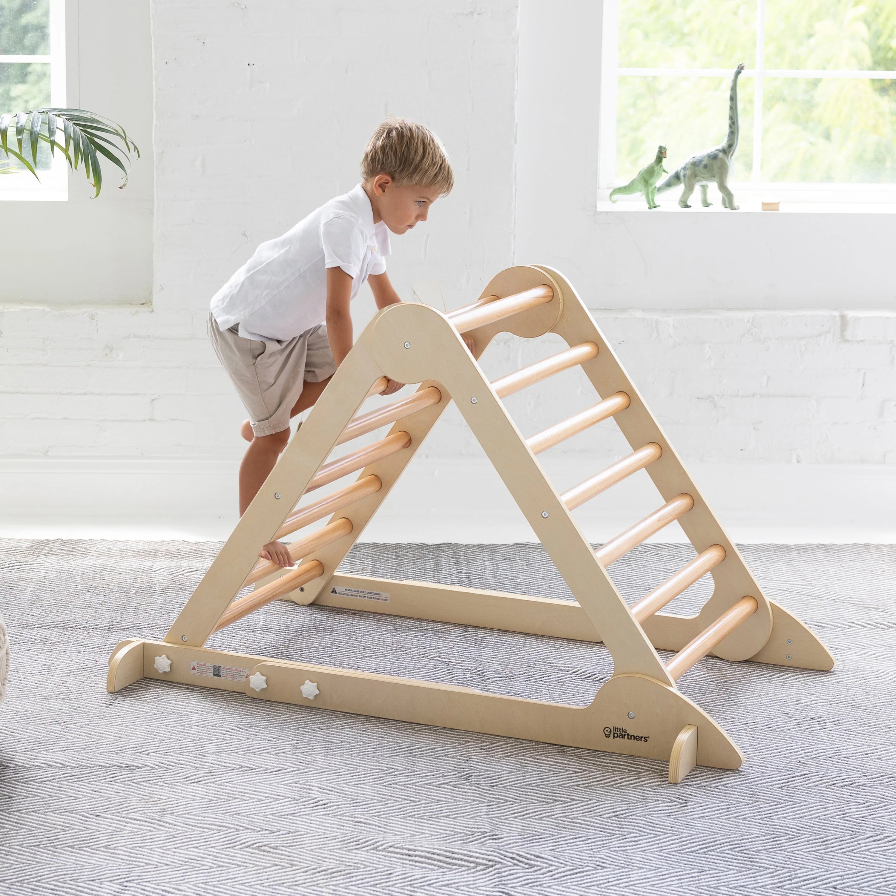 Little Partners Learn 'N Climb Triangle (Knock-Down)- Strolleria