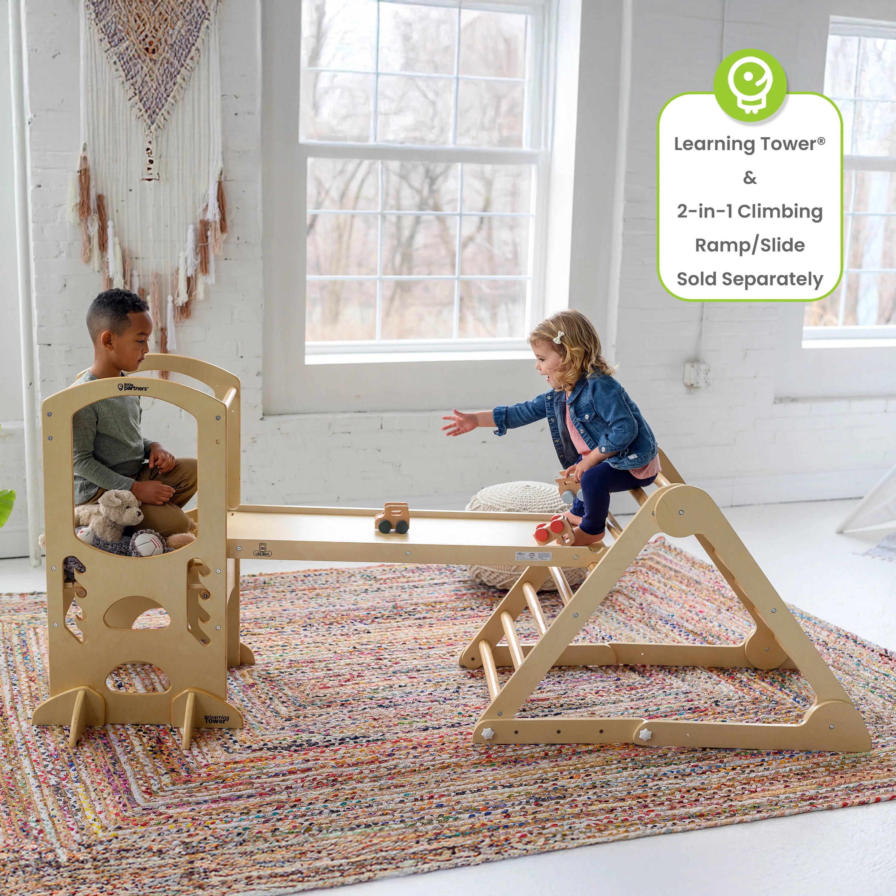 Little Partners Learn 'N Climb Triangle (Knock-Down)- Strolleria