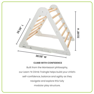 Little Partners Learn 'N Climb Triangle and Ladder Combo