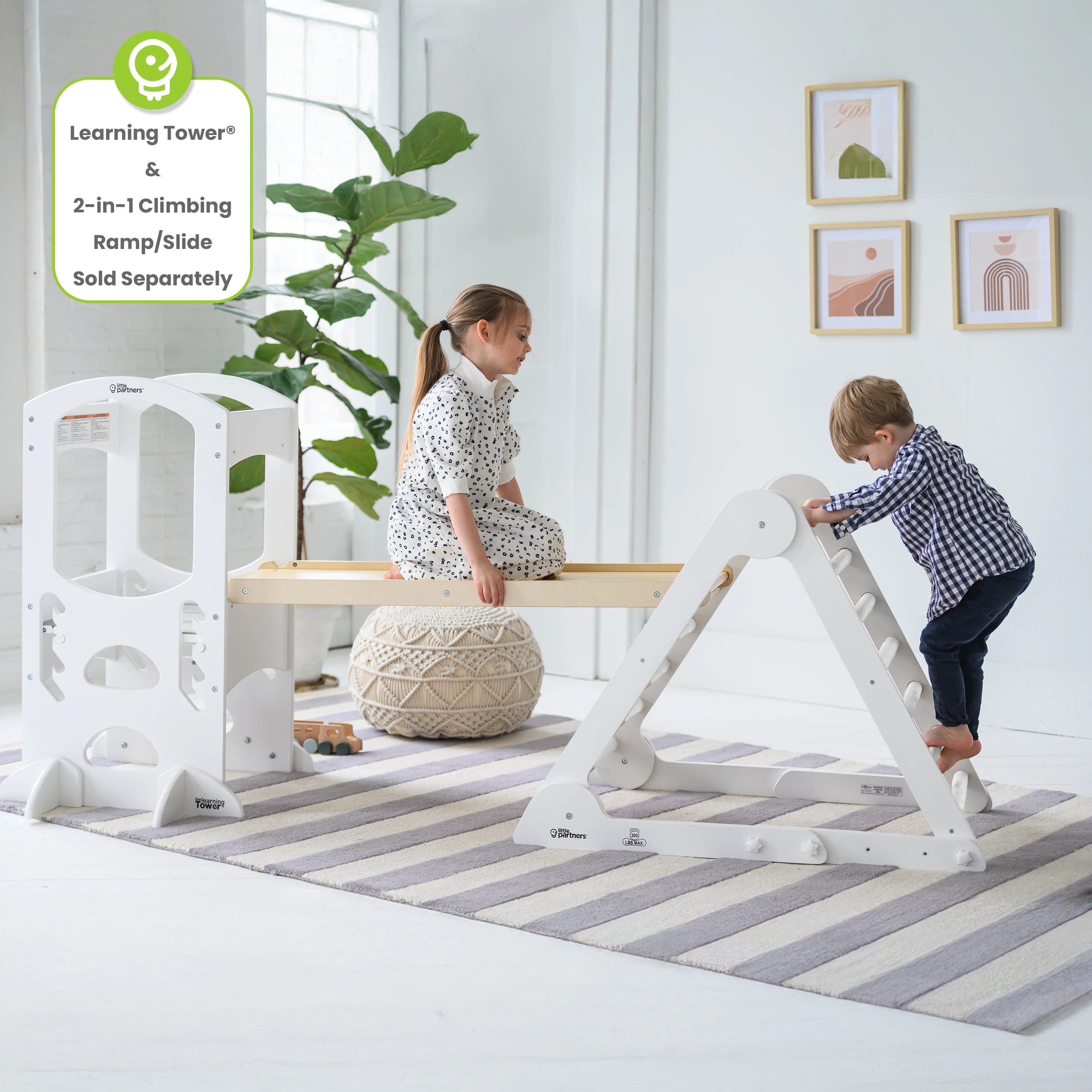 Little Partners Learn 'N Climb Triangle (Knock-Down)- Strolleria