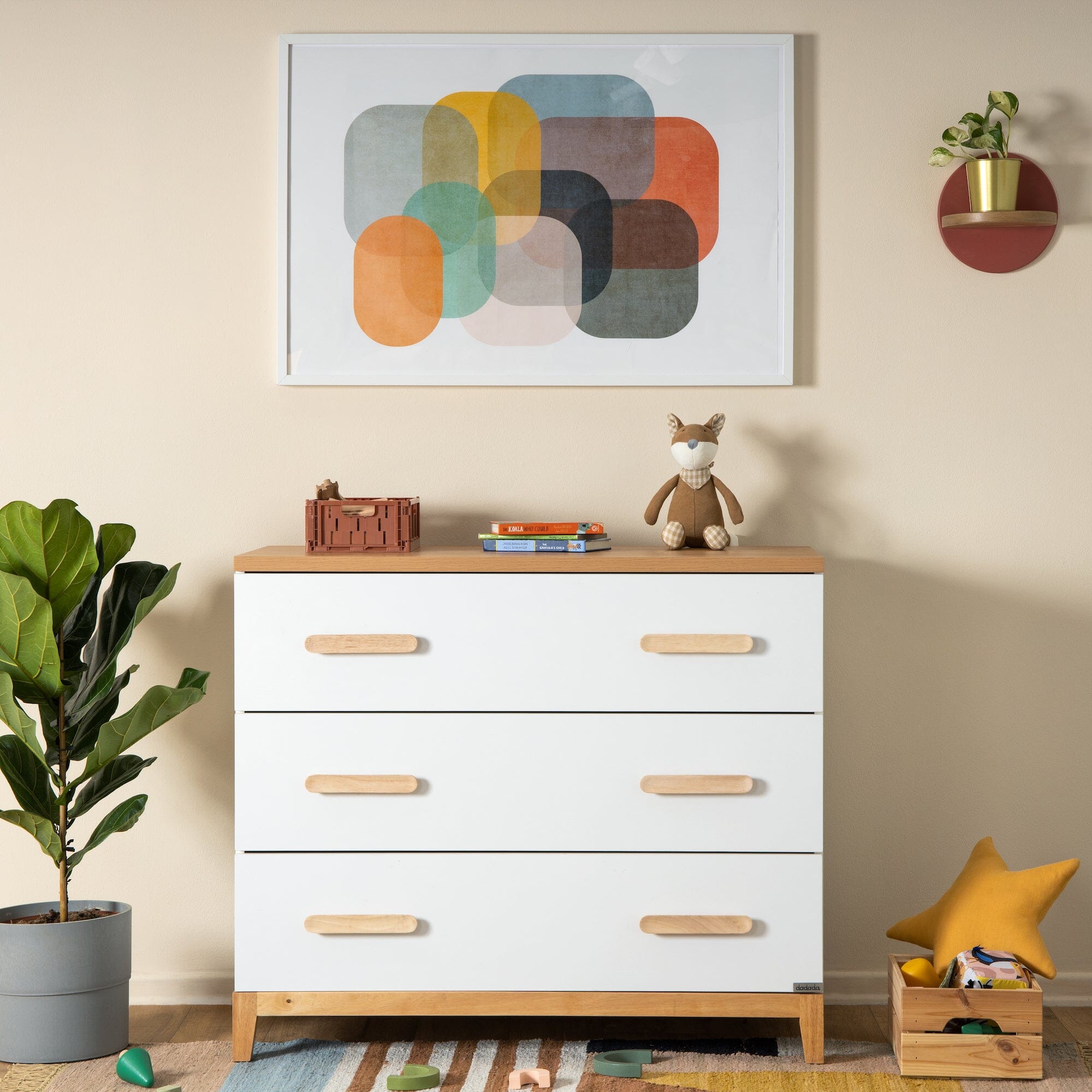 dadada Lala Little 3-Drawer Dresser- Strolleria