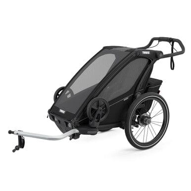 Thule Chariot Sport 1-Seat Multisport Bike Trailer Midnight Black- Strolleria