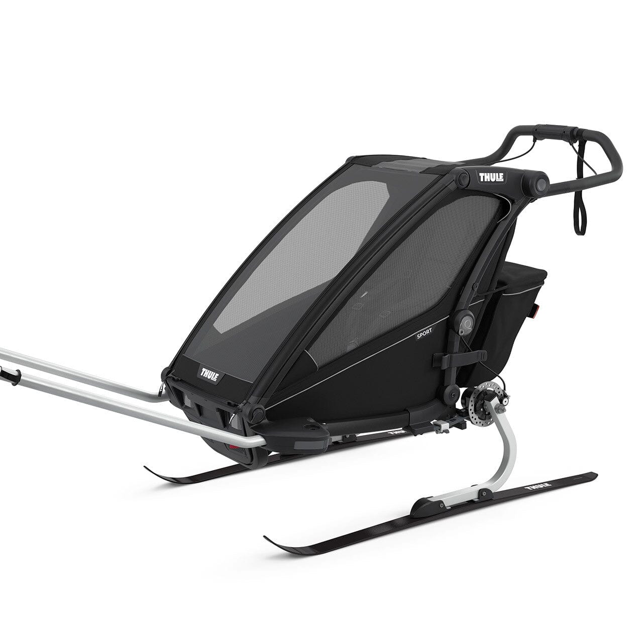 Thule Chariot Sport 1-Seat Multisport Bike Trailer Midnight Black- Strolleria