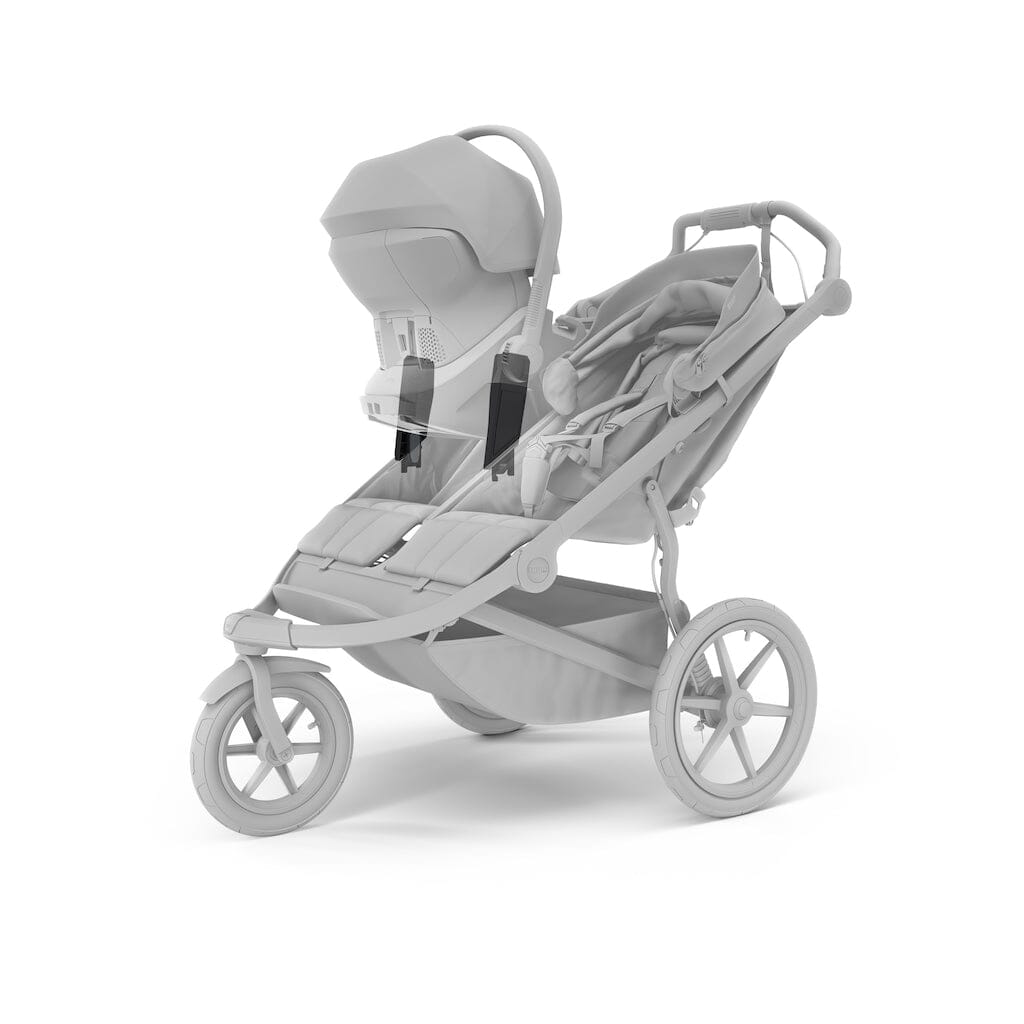 Thule Urban Glide 3 Double Bassinet Adapter - Black Attachment For Stroller Bassinet Conversion