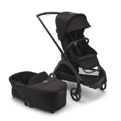 Bugaboo Dragonfly Stroller and Bassinet Complete Midnight Black