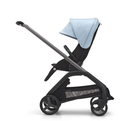 Bugaboo Dragonfly Seat Black and Skyline Blue