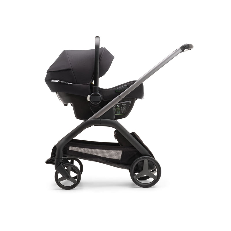 Bugaboo Dragonfly Stroller and Turtle Air Travel System Black