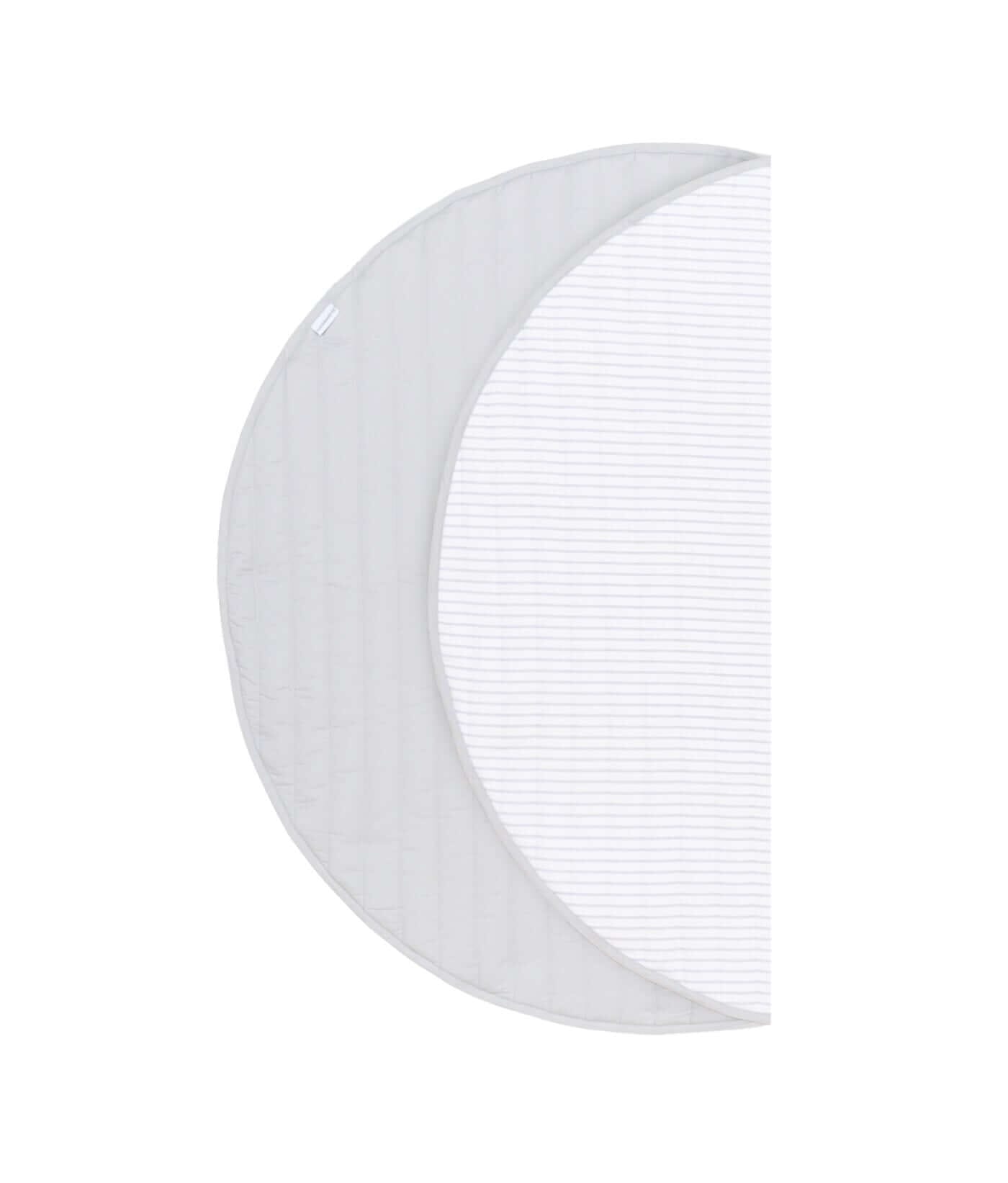 Toddlekind USA Snuggle Mat In Stripes - Stone- Strolleria