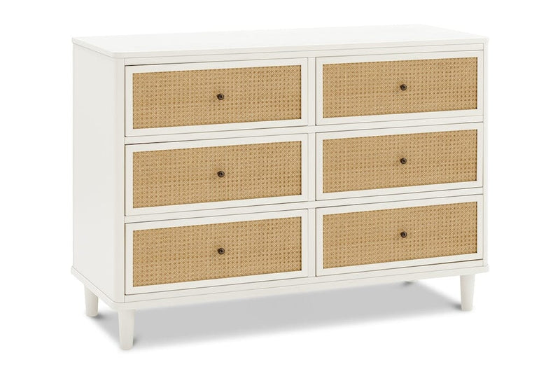 Namesake Marin with Cane 6 Drawer Assembled Dresser