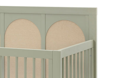 Namesake Eloise 4-in-1 Convertible Crib - French Sage and Performance Sand Eco-Weave