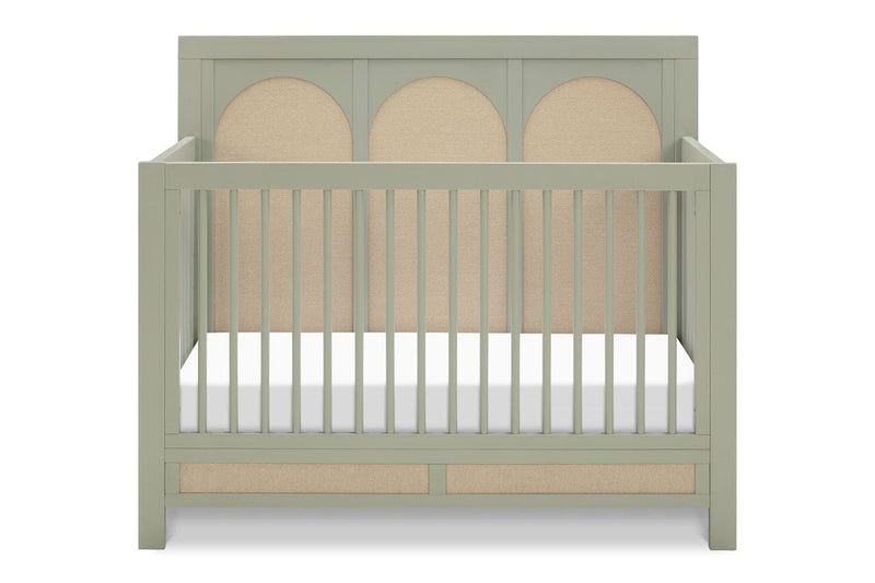 Namesake Eloise 4-in-1 Convertible Crib - French Sage and Performance Sand Eco-Weave