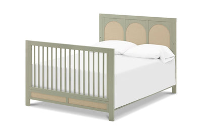 Namesake Eloise 4-in-1 Convertible Crib - French Sage and Performance Sand Eco-Weave