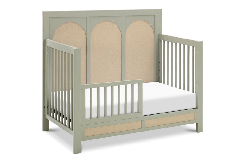 Namesake Eloise 4-in-1 Convertible Crib - French Sage and Performance Sand Eco-Weave