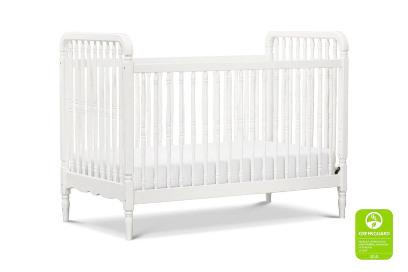 Namesake Liberty 3-in-1 Convertible Spindle Crib with Toddler Bed Conversion Kit