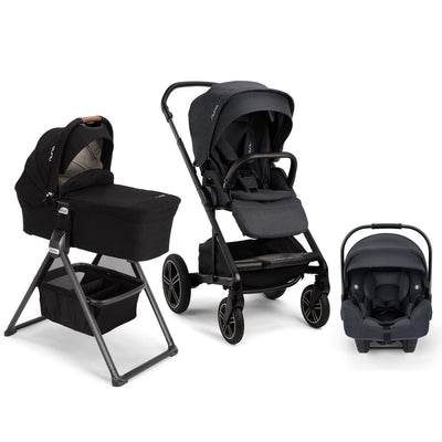 Nuna MIXX Next Bundle - Stroller, Bassinet and PIPA RX Infant Car Seat Ocean / Ocean