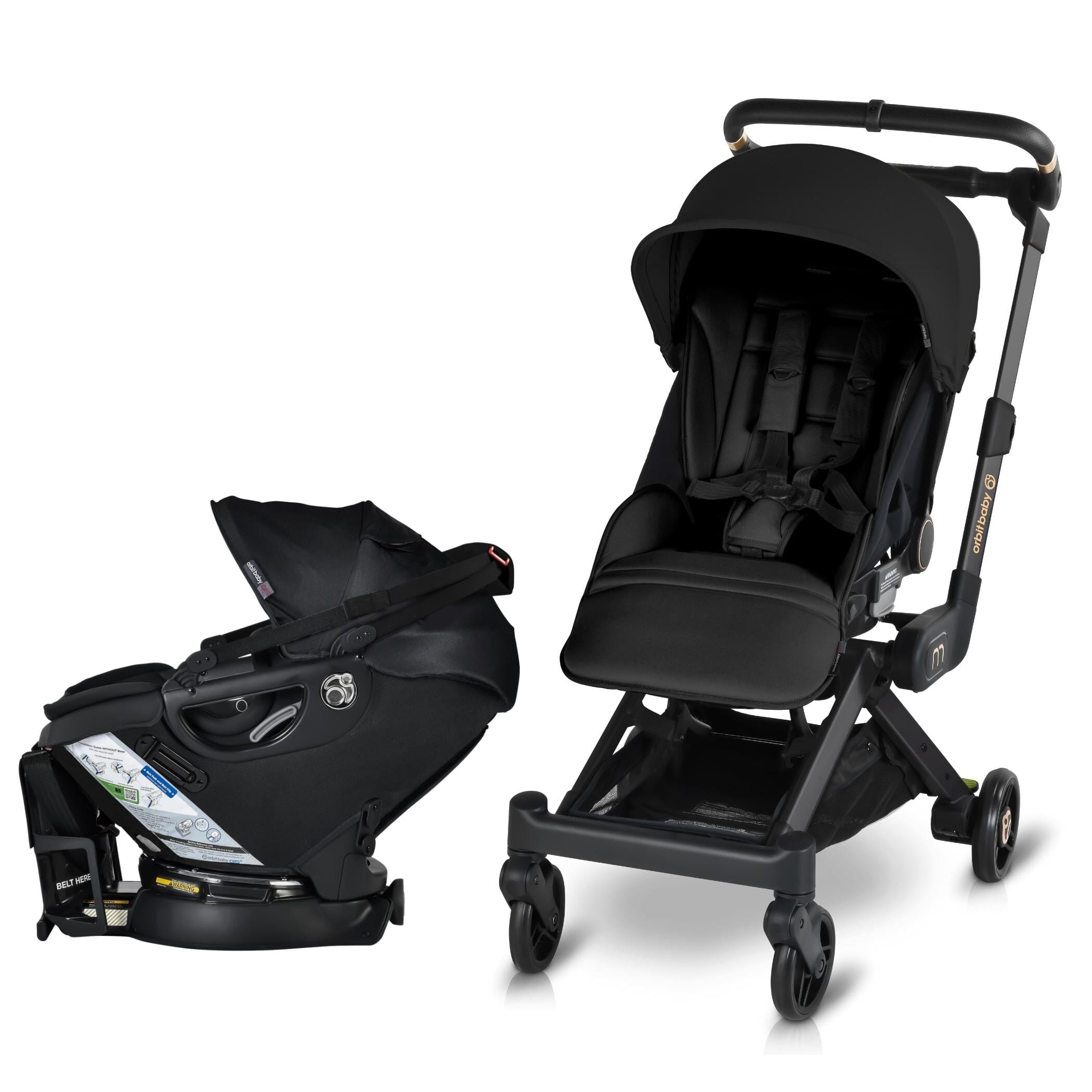 Orbit Baby M+ Stroll & Ride Travel System- Strolleria