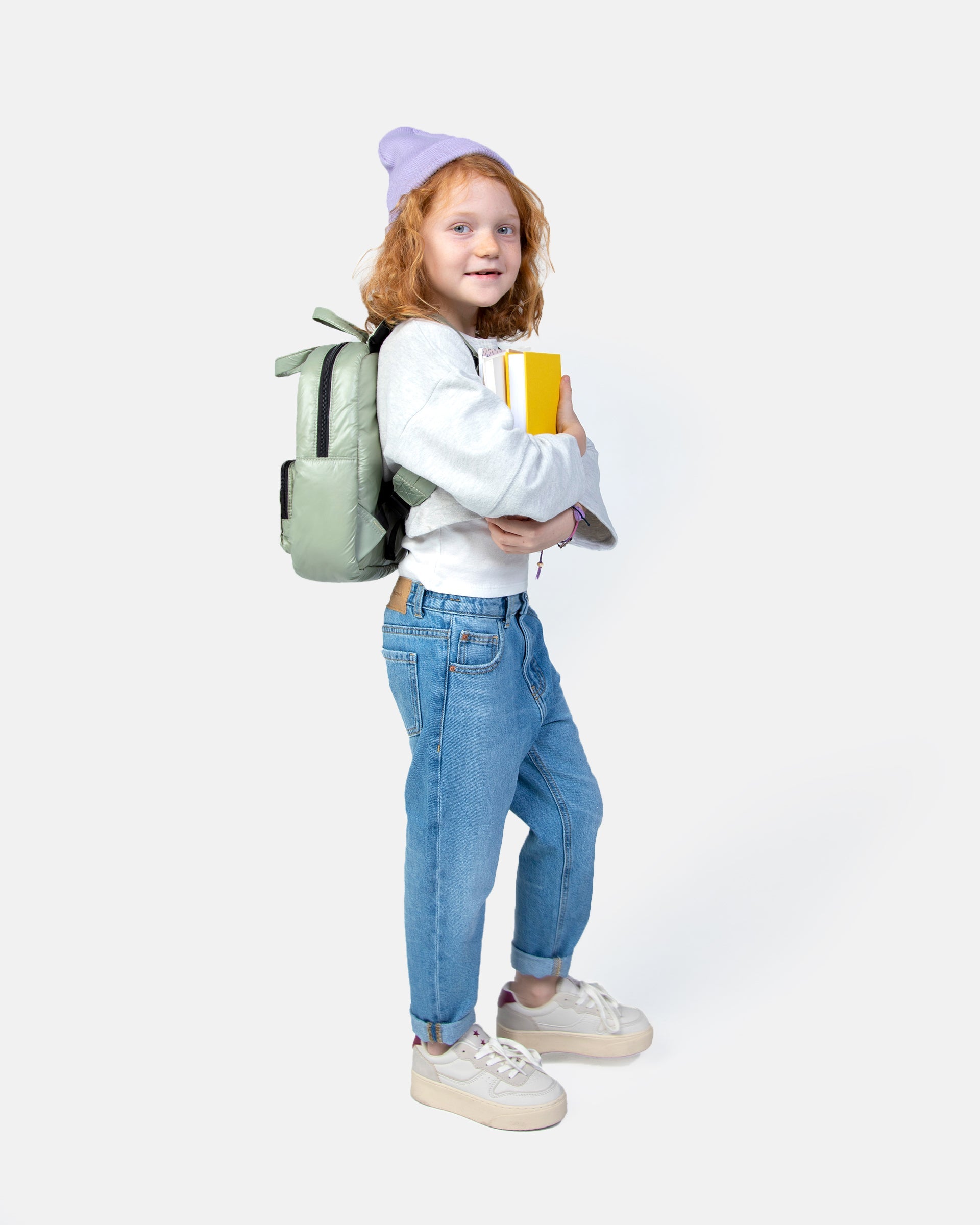 7AM Enfant Midi Classic backpack - Matcha- Strolleria