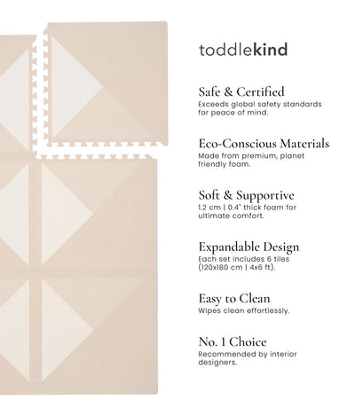 Toddlekind USA Haven Playmat In Kyte - Mocha