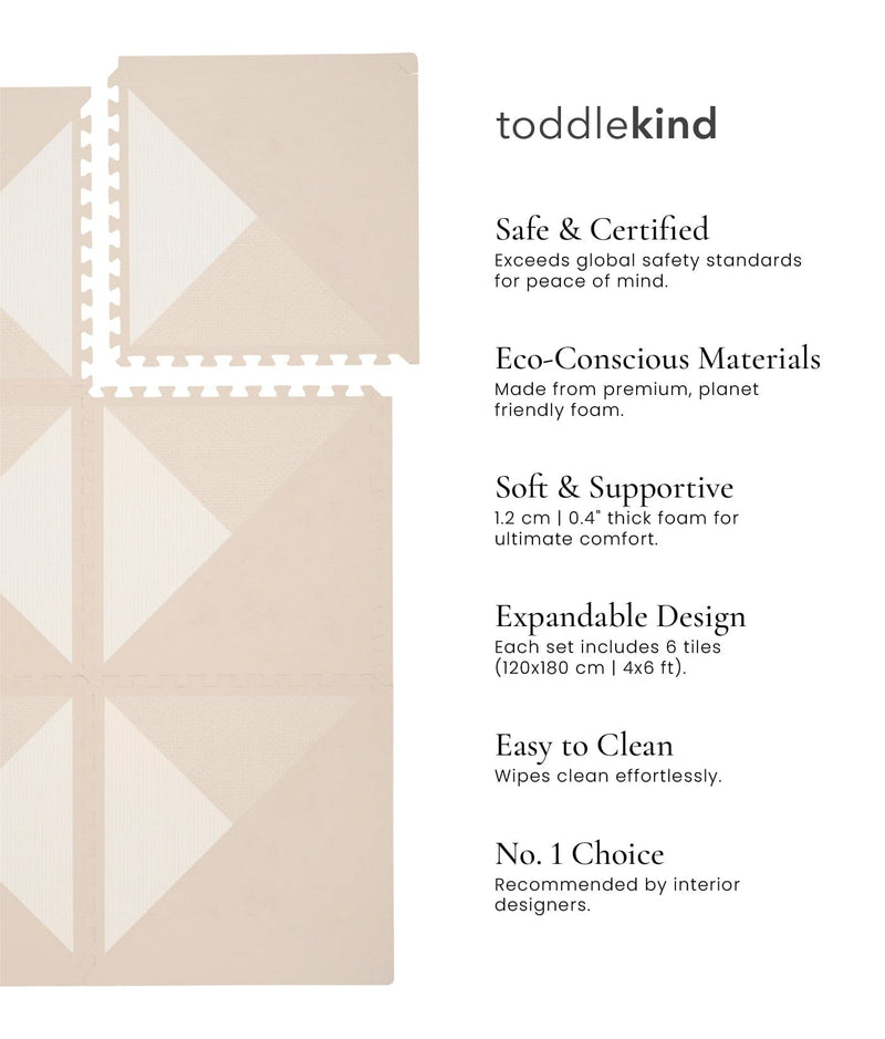 Toddlekind USA Haven Playmat In Kyte - Mocha