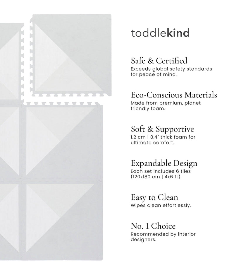 Toddlekind USA Haven Playmat In Kyte - Soft Storm