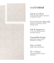 Toddlekind USA Haven Playmat In Tulum - Bone - Bambi Baby