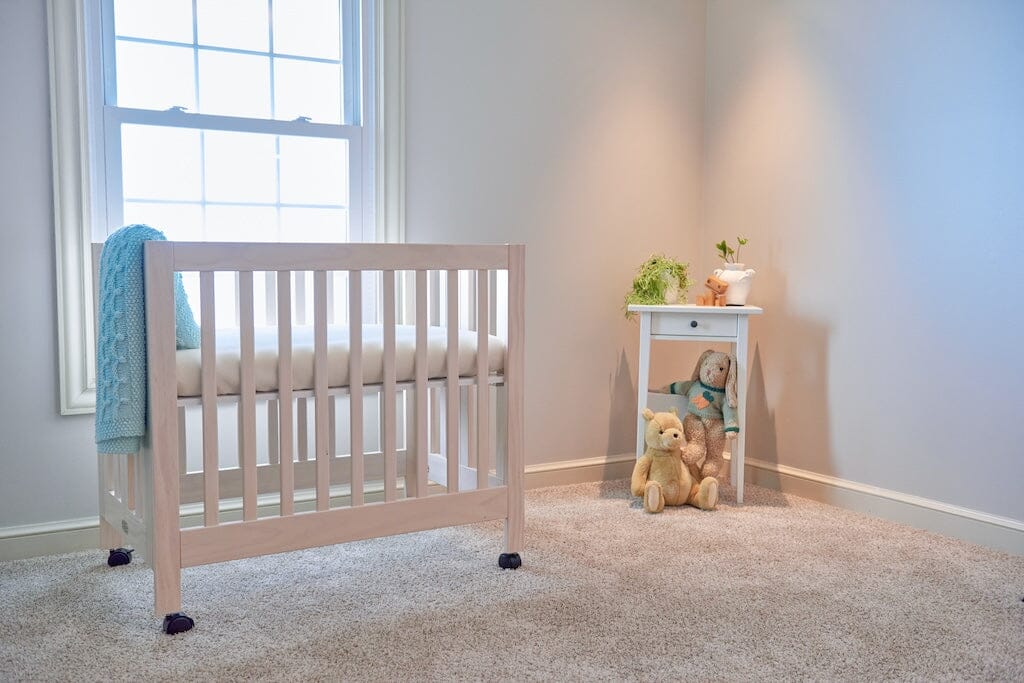 Naturepedic Breathable Organic Mini Crib Mattress- Strolleria