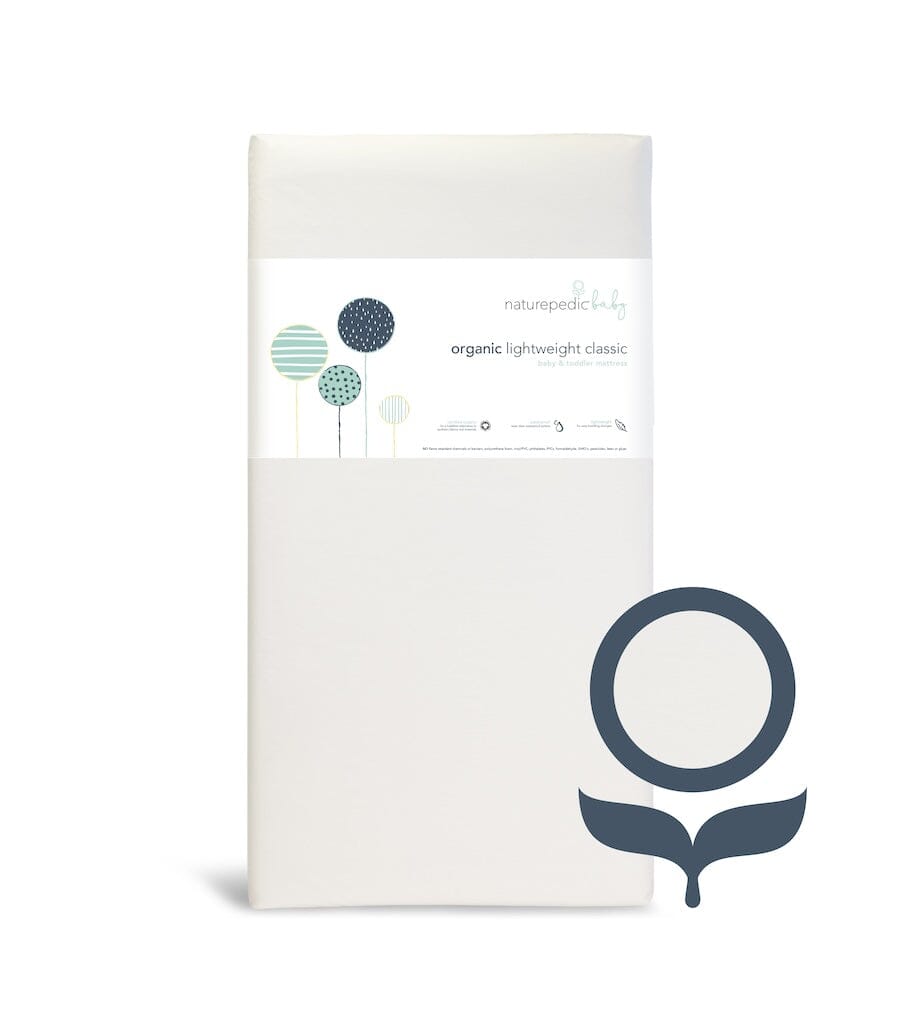 Naturepedic Organic Classic Crib Mattress - Lightweight- Strolleria
