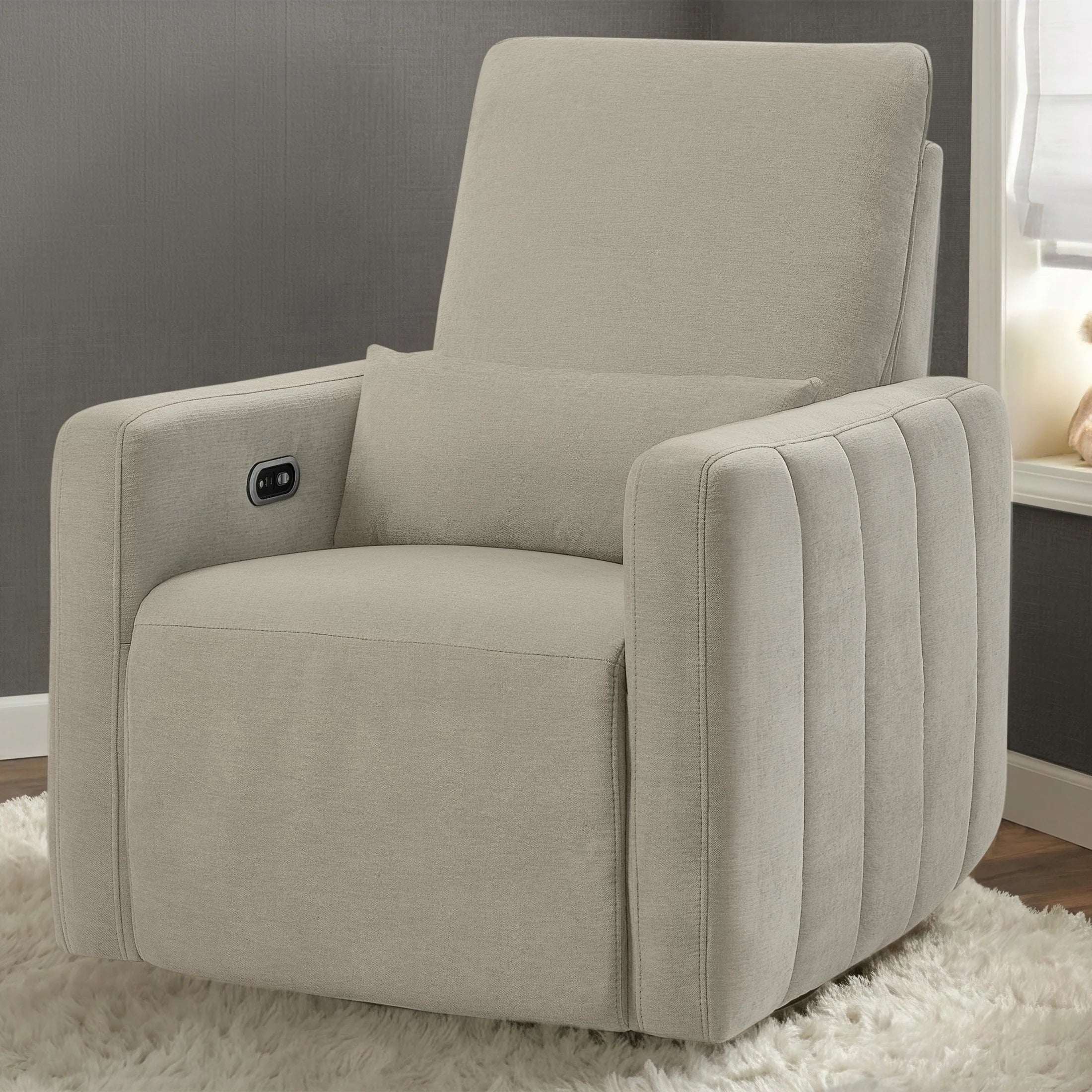 Maxi Cosi Dorian Swivel Glider and Power Recliner with Nightlight- Strolleria