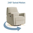 Maxi Cosi Ansel Swivel Glider and Power Recliner with Nightlight - Bambi Baby