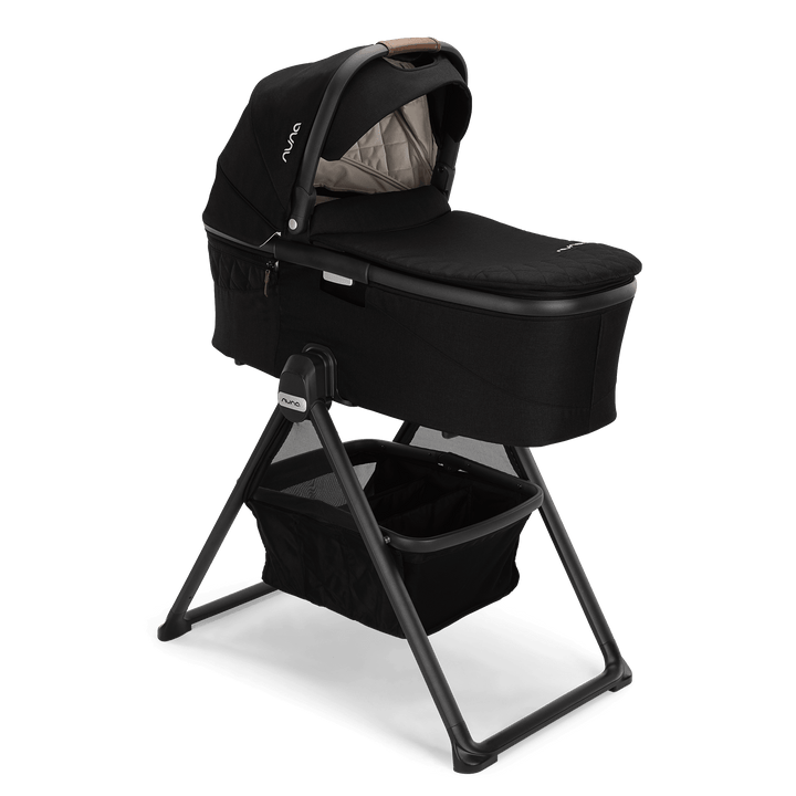 Nuna DEMI Next Bundle Stroller Rider Board Bassinet Stand and P