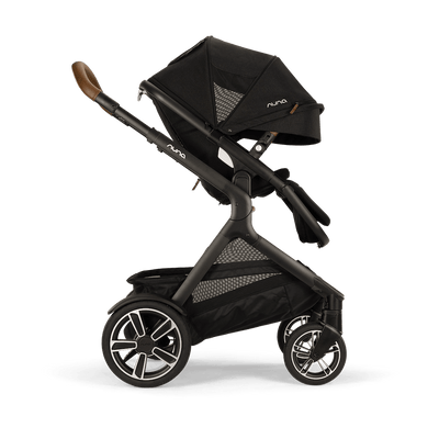 Nuna DEMI Next Double Stroller and Rider Board Caviar