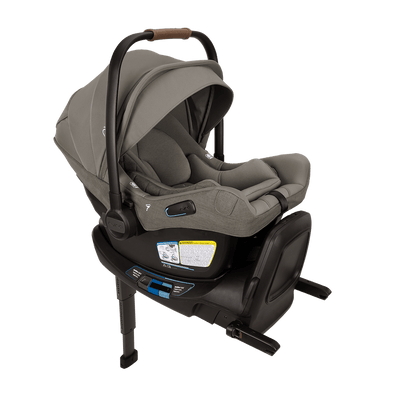Nuna PIPA aire RX Infant Car Seat and RELX Base - Granite