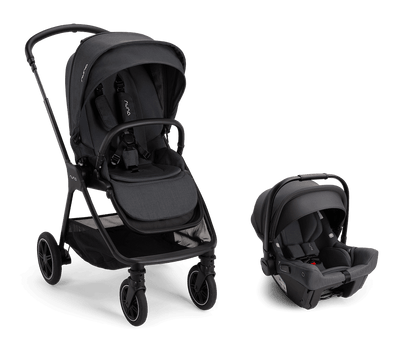 Nuna TRIV Next and PIPA Urbn Travel System Ocean / Ocean