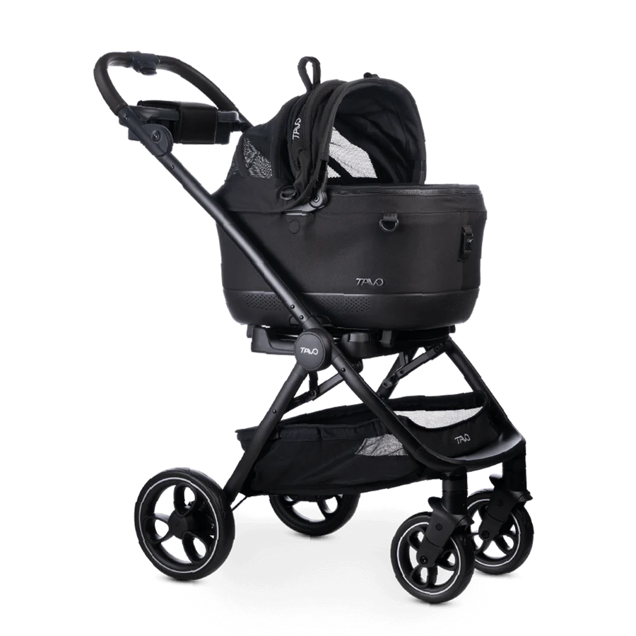 Tavo Maeve™ iso Pet Car Seat + Roscoe™ Stroller- Strolleria