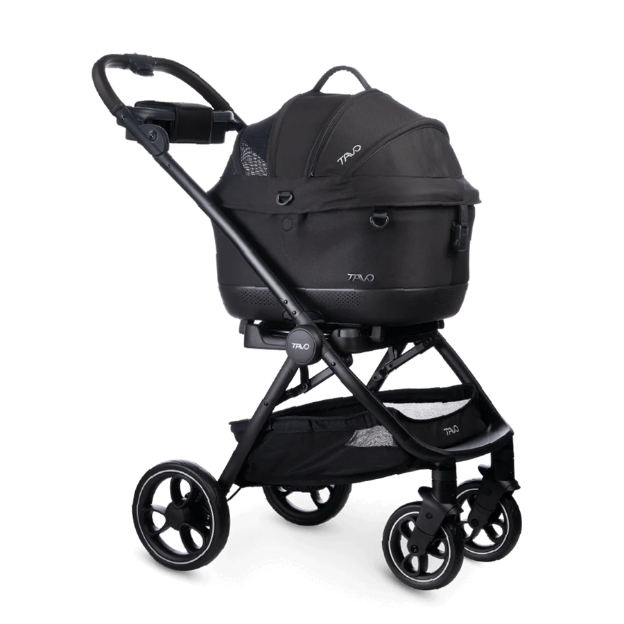 Tavo Maeve™ iso Pet Car Seat + Roscoe™ Stroller- Strolleria