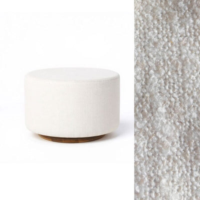 Oilo Ottoman Oval Wood Base