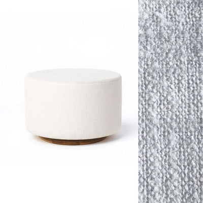 Oilo Ottoman Oval Wood Base