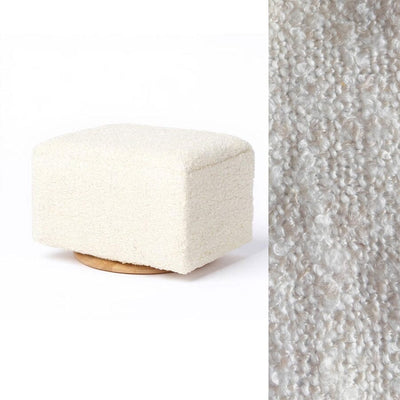 Oilo Ottoman Small Rectangle Wood Base